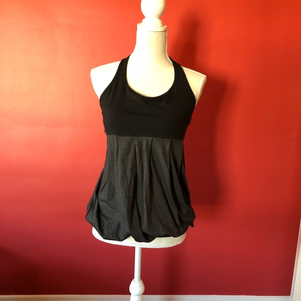 LuLuLemon Drawstring workout Tank sz8
